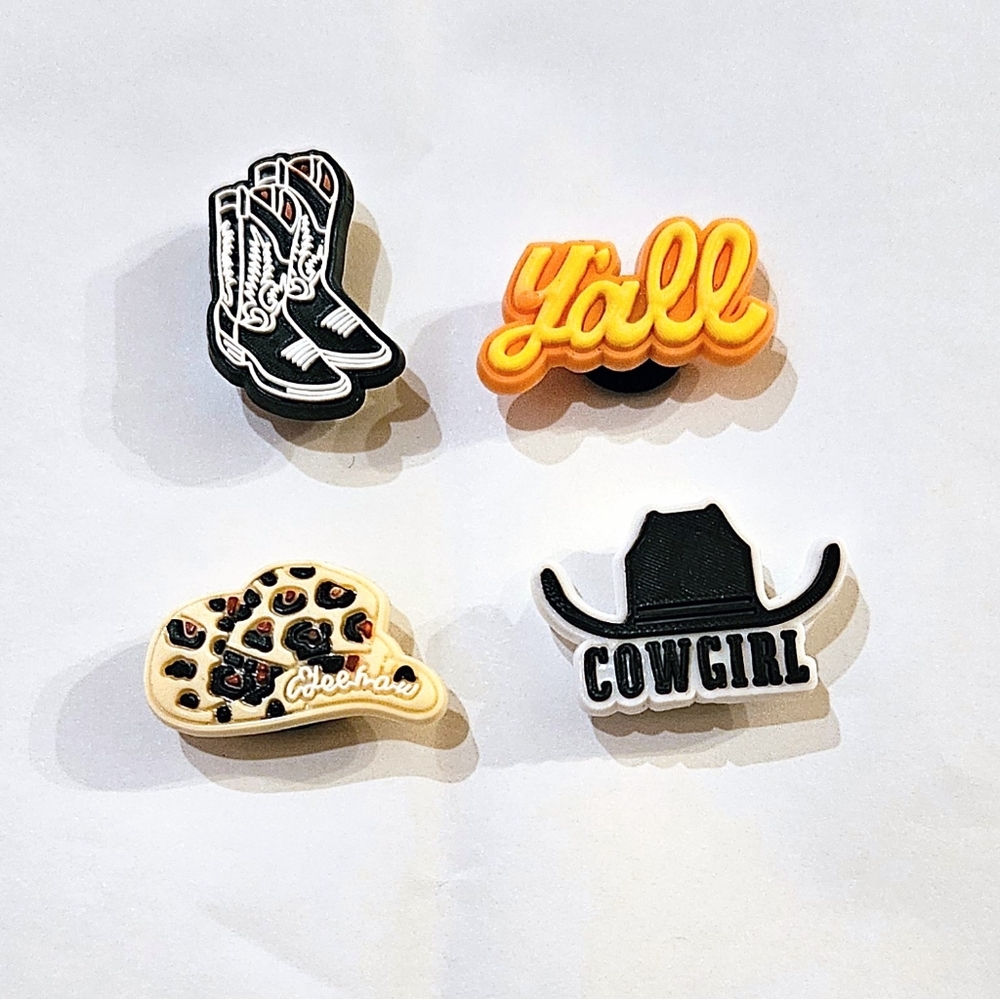 NEW Cowgirl Jibbitz Charms for Crocs